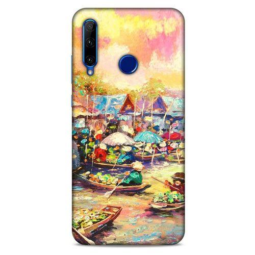 Cityx (16) Huawei Y6P Kılıf Silikon Kapak Desenli