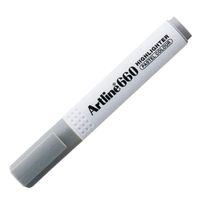 ARTLİNE 660 FOSFORLU KALEM KESİK UÇ 1.0-4.0MM PASTELGREY ( Pastel Gri)