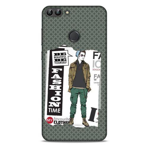 Sokak Modası 33 Huawei Psmart Kılıf Desenli Silikon