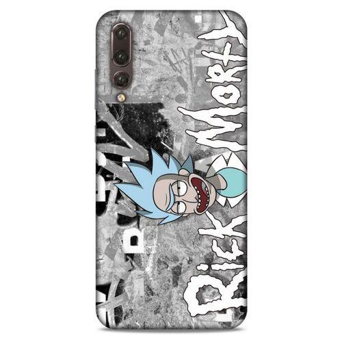 Huawei P20 Pro Uyumlu Kılıf Rick And Morty (10) Full Koruma Kılıfı Space Beth