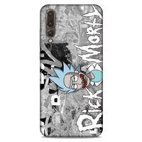 Huawei P20 Pro Uyumlu Kılıf Rick And Morty (10) Full Koruma Kılıfı Space Beth