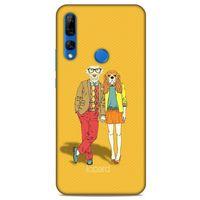 Huawei Y9 Prime 2019 Kılıf FunnyMaX (13) Silikon Kap Turuncu