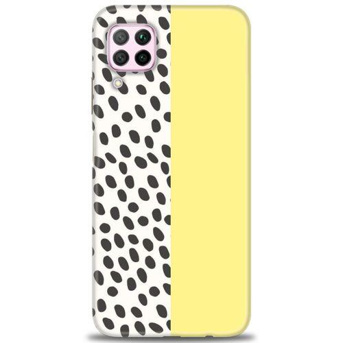 Huawei P40 Lite Kılıf HD Baskılı Kılıf - Fondo + Tam Ekran Koruyucu
