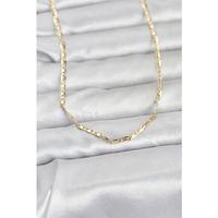 CM 14K Gold Renk Gemici Zincir Model 60 cm Kadın Kolye