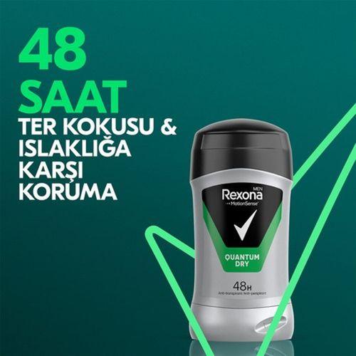 Rexona Men MotionSense Erkek Stick Deodorant Quantum Dry 50 ml
