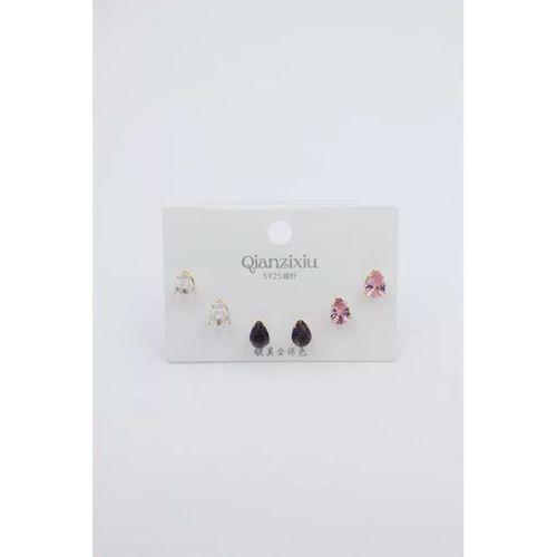 Çoklu Set Küpe - Altın