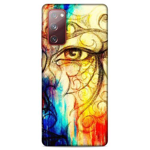 Lopard Samsung Galaxy S20 Fe Uyumlu Kılıf Manipülasyon ☻ (33) Hybrid Kılıf Baskılı