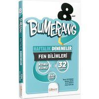8. Sınıf Fen Bilimleri Bumerang Konu Konu Haftalık Denemeler Günay Yayınları