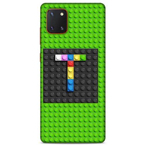Lopard Samsung Galaxy Note 10 Lite Uyumlu Kılıf BloX (32) Soft Silikon Kılıf T Harfi