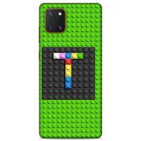 Lopard Samsung Galaxy Note 10 Lite Uyumlu Kılıf BloX (32) Soft Silikon Kılıf T Harfi