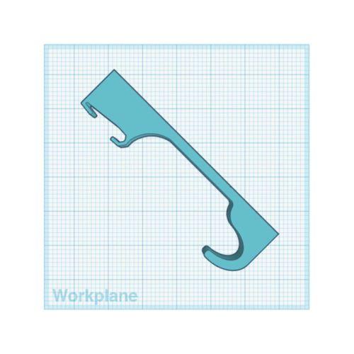 Katana Duvar Askısı (Bu ürün Sadece Plastik parçadır - Almadan Önce Soru Sorabilirsiniz)