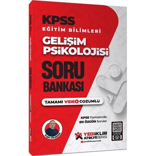KPSS Eğitim Bilimleri Gelişim Psikolojisi Tamamı Video Çözümlü Soru Bankası Yediiklim Yayınları