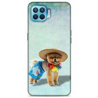Oppo Reno 4 Lite Kılıf Köpek Kıyafetleri (16) Kalın Kılıf Pomeranian Şort