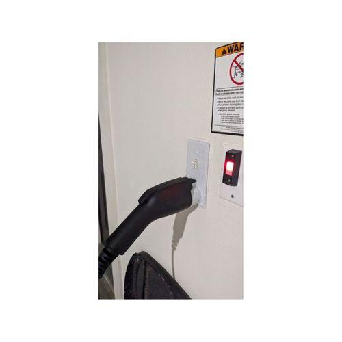 EV Charger J1772 Charger Mount Plate 3D Baskı (Bu ürün Sadece Plastik parçadır - Almadan Önce Soru Sorabilirsiniz)