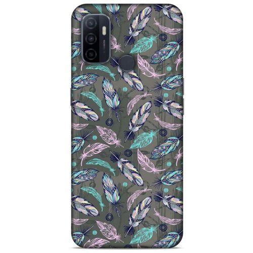 Huawei P40 Kılıf Desenli Özel Seri Tüyler (6) Silikon Kılıf