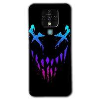 Tecno Camon 16 Kılıf HD Desen Baskılı Arka Kapak - Çığlık + Kırılmaz Cam