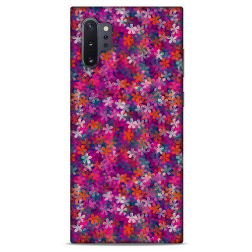Samsung Galaxy Note 10 Plus Uyumlu Kılıf Pembe Delisi (3) Kapak Çiçek
