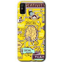 Tecno Spark 6 Go Kılıf HD Desen Baskılı Arka Kapak - Smart 2 + Kırılmaz Cam