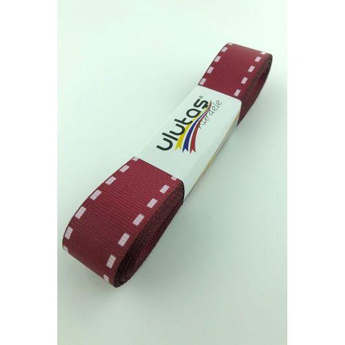 Şerit Baskılı Grogren 2,5 cm Kurdele