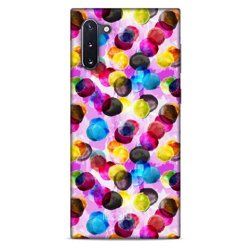 Samsung Galaxy Note 10 Kılıf Pastel Renkler (42) Rugged Armor Kılıf Mor Pembe