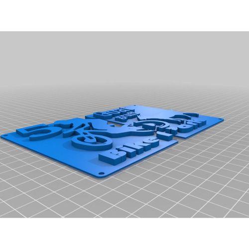 Bisiklet Parkı İşareti 2 Parça (Bu ürün Sadece Plastik parçadır - Almadan Önce Soru Sorabilirsiniz)