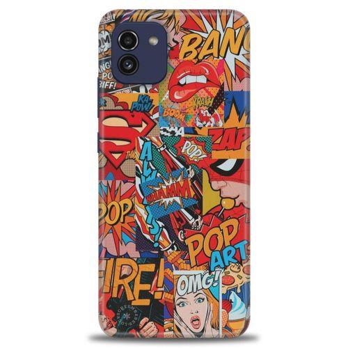 Samsung Galaxy A03 Kılıf HD Baskılı Kılıf - Cartoons + Tam Ekran Koruyucu
