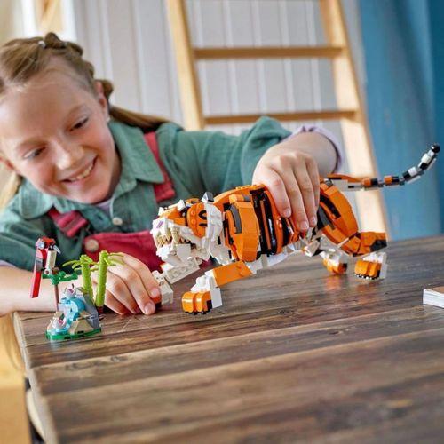 Eğitici Çocuk  LEGO Creator 3’ü 1 Arada Muhteşem Kaplan 31129