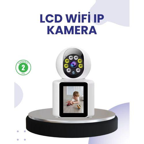 Wifi İç Mekan Kamera 2k Gece Görüşlü Çift Yönlü Görüntü Konuşma Destekli