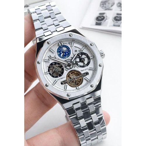 Ferrucci Otomatik Ve Kurmalı Güneş Ve Mehtap Kadranlı 2 Yıl Garantili Erkek Kol Saati BFC.M3571.S4