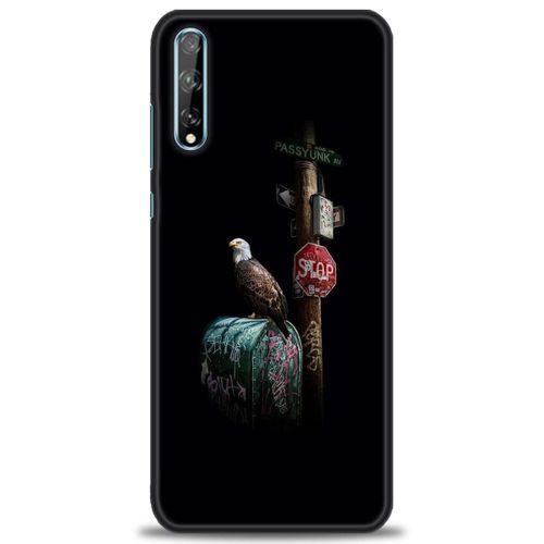 Huawei P Smart S Kılıf HD Baskılı Kılıf - Guardian + Tam Ekran Koruyucu