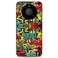 Lopard Huawei Mate 40 Pro Uyumlu Kılıf Graffitix (26) Tpu Silikon Kılıf