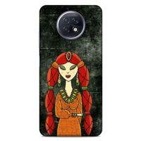 Lopard Xiaomi Redmi Note 9T Uyumlu Kılıf Sürreal Yüzler ♀ (36) Glitter Kılıf Desenli