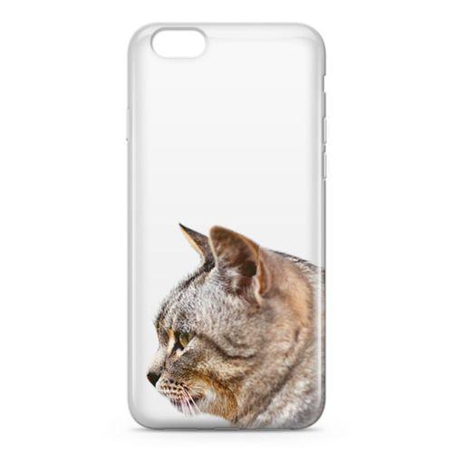 Apple iPhone 6 6s Kılıf Siberian Cat Arka Kapak Koruma Desenli Full Koruyucu