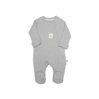 Bistyle Style Natural Fermuarlı Bebe Tulum 15115 Gri
