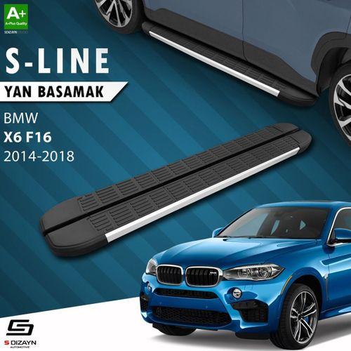 S-Dizayn Bmw X6 F16 S-Line Aluminyum Yan Basamak 193 Cm 2014-2018 A+ Kalite