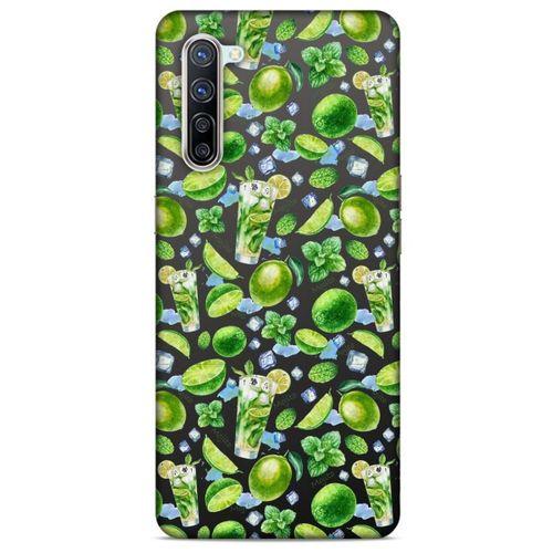 Frutix Lime 01 Oppo Reno 3 Pro 5g Kılıf Desenli Silikon