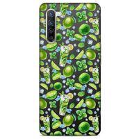Frutix Lime 01 Oppo Reno 3 Pro 5g Kılıf Desenli Silikon