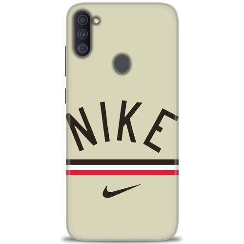 Samsung Galaxy A11 Kılıf HD Baskılı Kılıf - Nike + Tam Ekran Koruyucu