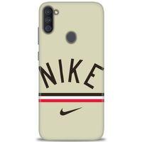 Samsung Galaxy A11 Kılıf HD Baskılı Kılıf - Nike + Tam Ekran Koruyucu