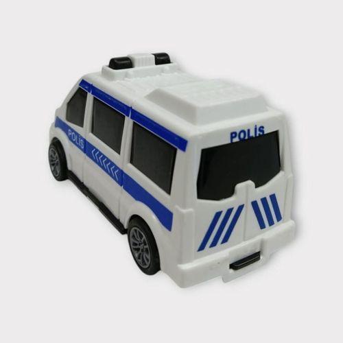 Çek Bırak Arabalar İş Araçları 10 Cm - Polis