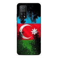 Xiaomi Mi 10T 5G Uyumlu Kılıf Azarbaijan (34) Slim Armor Kılıf Bayrak
