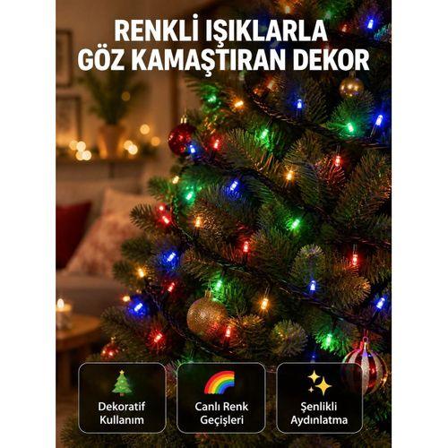 50’li Led Şeffaf Kablolu 5 M Aydınlatma Işık Süsleme Led Yeni Nesil