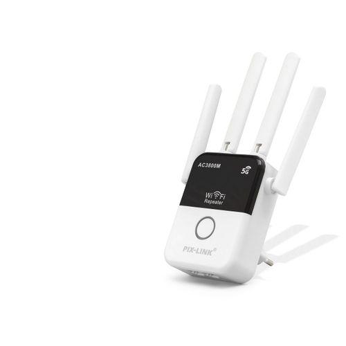 Wifi Repeater / Router / Ap Ac3800 Dual Band 5 Ghz - Siyah Beyaz Lv-Ac35Q