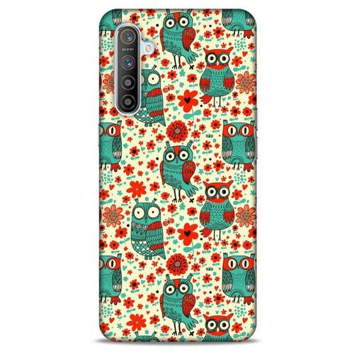Baykuşlar (14) Desenli Silikon Kapak Telefon Kabı Oppo Realme XT Kılıf