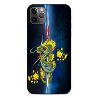 Lopard Apple Iphone 11 Pro Max Uyumlu Kılıf Tattoo's (2) Kabı Ejderha Dövmesi
