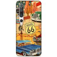 Retro (20) Desen Koruyucu Kılıf Renkli Xiaomi Mi 10 Pro Kılıf