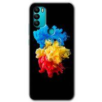 General Mobile GM 21 Plus Kılıf HD Desen Baskılı Arka Kapak - Black 1