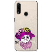 Animax Güllü Kedicik Oppo A31 Kılıf Desenli Silikon