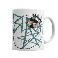 Black Star Kupa Bardak Porselen