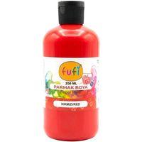 FUFİ PARMAK BOYASI (250 ml) KIRMIZI